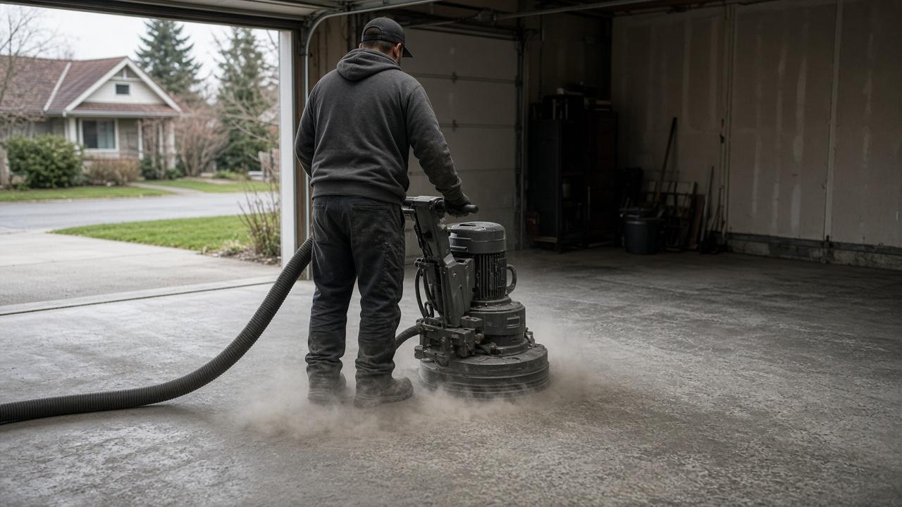 Concrete Floor Grinding & Prep