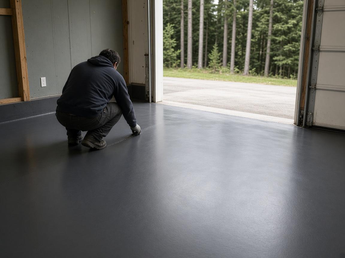 Garage Floor Epoxy Coating in Kelowna