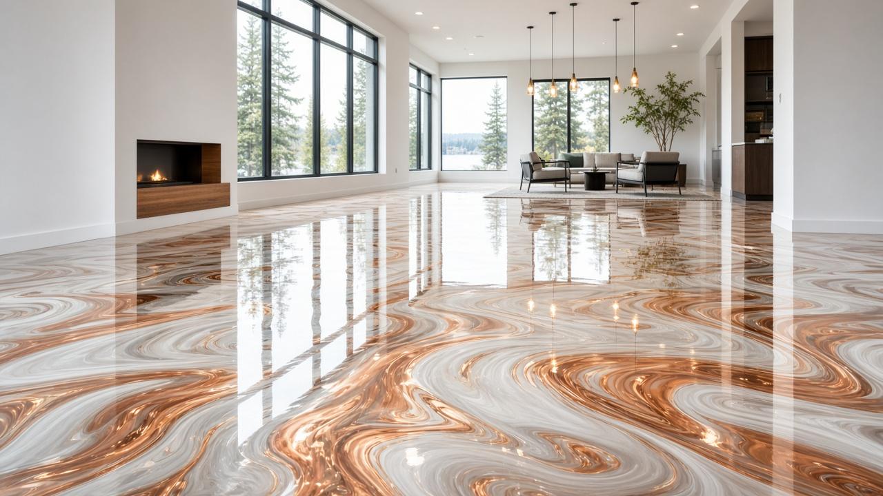 Metallic Epoxy Floors